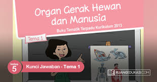 Kunci jawaban soal ulangan tematik kelas 5 sd tema 8 lingkungan sahabat kita subtema 2 perubahan lingkungan. Kunci Jawaban Buku Siswa Tematik Kelas 5 Tema 1 Organ Gerak Hewan Dan Manusia Ruang Edukasi