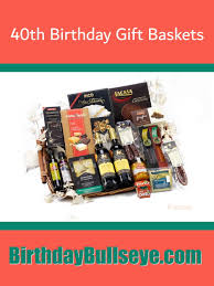 clever 40th birthday gift basket diy