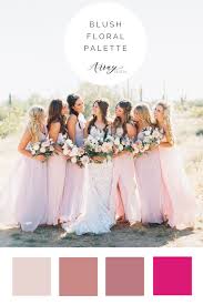 palette blush wedding colors