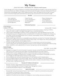 Revised My Project Manager Resume With Your Feedback
