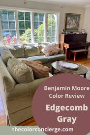 Benjamin Moore Edgecomb Gray Color