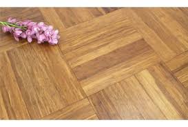 solid strand woven parquet block bamboo