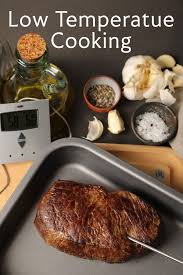 how to cook meat with low rature