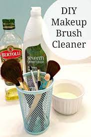 diy makeup brush cleaner the frugal