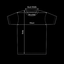 razer t shirt size chart