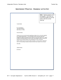 How to Write a Business Letter  Formats  Templates  and Examples cover letter margins and spacing