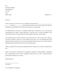 This template provides you with the basic information when resigning from any company. Resignation Letter 24 Hour Notice Template Employment Justice