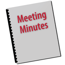 Image result for meeting minutes clipart
