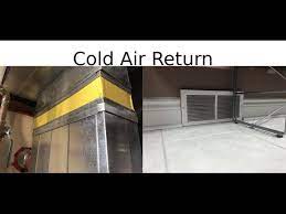 Cold Air Return In A Finished Basement