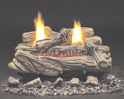 Monessen Dlx Aged Split Gas Logs And