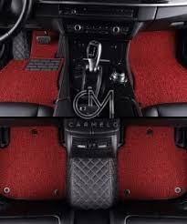 red and black carpet car mats 40