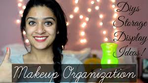 easy diy makeup organization
