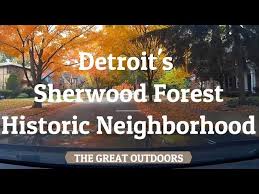 detroit s sherwood forest a historic