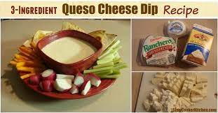 3 ing queso cheese dip recipe