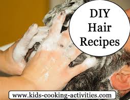 homemade hair recipes for shoo and