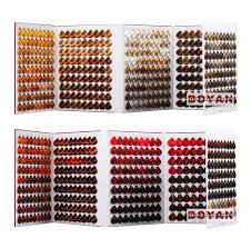 Red Boyan Brand Professional Color Catalog Hair Color Chart Swatch Hair Dye Color Chart Buy Hair Color Mixing Chart General Paint Color