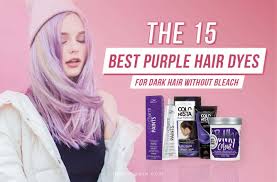 best purple hair dyes for dark hair