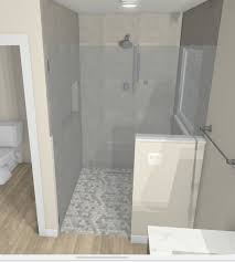 Shower Doors Pony Walls With Glass