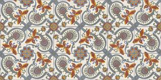 encaustic floor and wall tiles