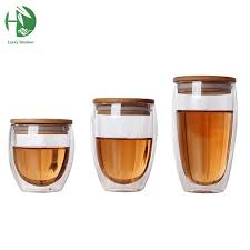double glass cup coffee mugs tea cup