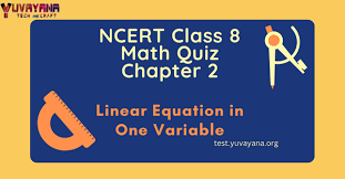 Ncert Class 8 Maths Chapter 2 Mcq Test