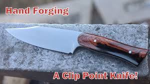 The heat would soften the steel and ready it for shaping. Hand Forging A Clip Point Knife A Blacksmithing And Knifemaking Project Youtube