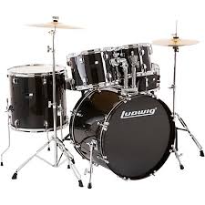 ludwig backbeat complete 5 piece drum