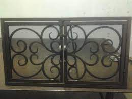 Iron Fireplace Screens Custom