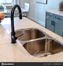double basin kitchen island sink