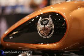 Harley Davidson Sportster Tank Close Up
