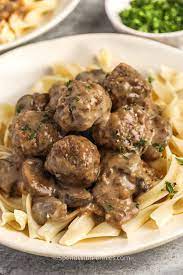 meatball stroganoff spend with pennies