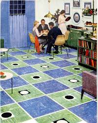 1950s vinyl floor tiles