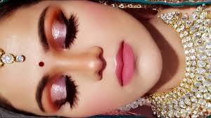 summer indian bridal sangeet makeup