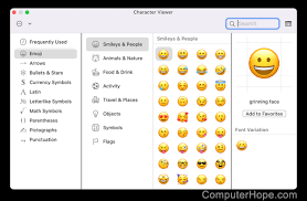 how to type emojis on a computer