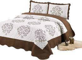 Quilt Queen Size 3 Pc Bedding Bed Set