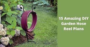 15 Amazing Diy Garden Hose Reel Plans