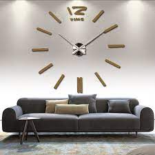 Diy Wall Clock Sticker Luxury