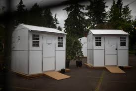 First Portland Homeless Shelter Village