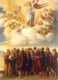 Image result for pictures of Jesus ascending into Heaven