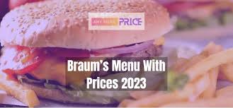 braum s menu with s 2023 any