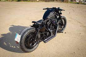 harley sportster bobber black lord