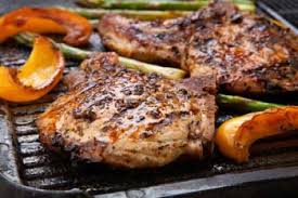 grilled pork chops with brown sugar and