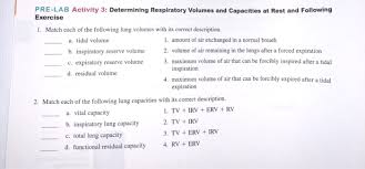 determining respiratory volumes