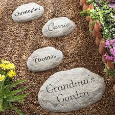 You Name It Personalized Garden Stones