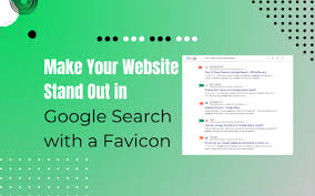 show favicon in google search results