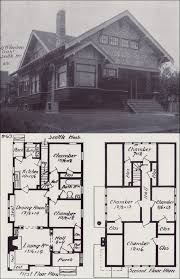 1908 Tudor Style Bungalow Plan