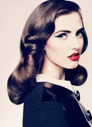 Vintage hairstyle for shoulder length hair: 30 Best Retro Hairstyles