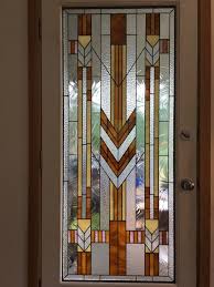 d 3 stained glass door window