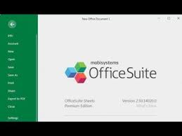 OfficeSuite Premium Edition 11.7.37313 Crack