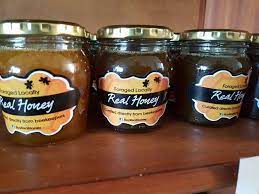 raw honey gambar png